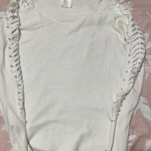 Sirenlily Cream Top